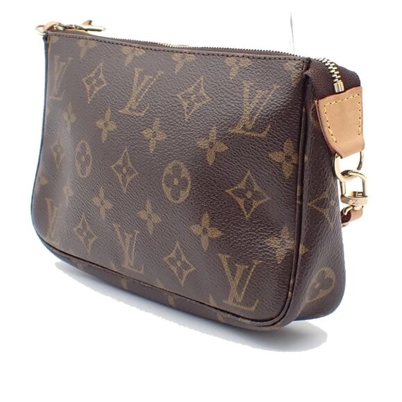 LOUIS VUITTON Pochette Accessoires Hand Bag Monogram Leather BN M51980 99CA004 - Picture 11 of 13